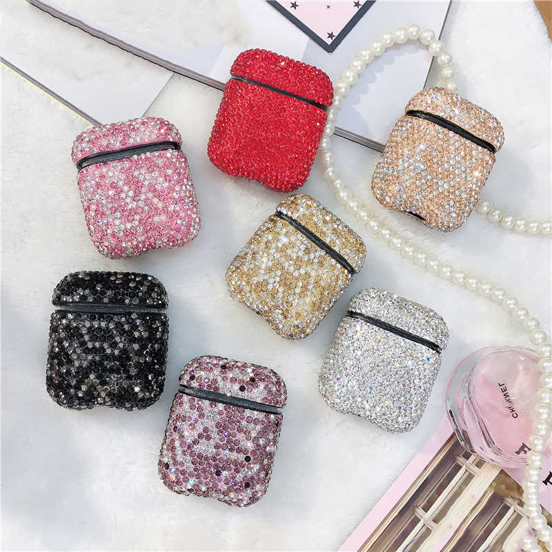 Apple Airpods Kılıf Zore Diamond Silikon NO2