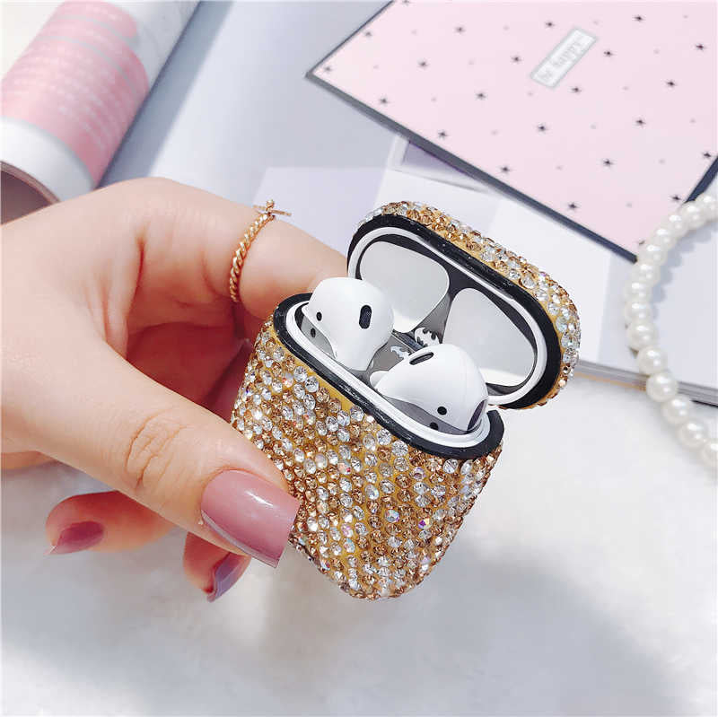 Apple Airpods Kılıf Zore Diamond Silikon NO4