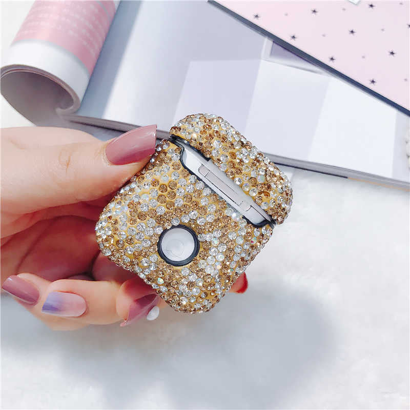 Apple Airpods Kılıf Zore Diamond Silikon NO1