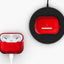 Apple Airpods Pro Kılıf Zore Shockproof Silikon Kırmızı-Mavi