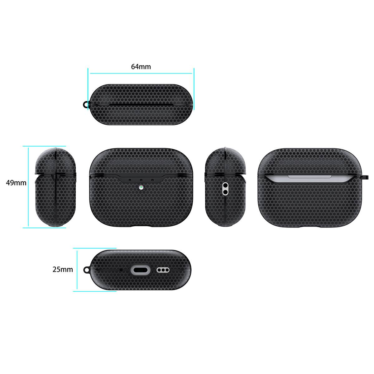 Apple Airpods Pro 2 Zore Airbag 31 Kılıf Kırmızı