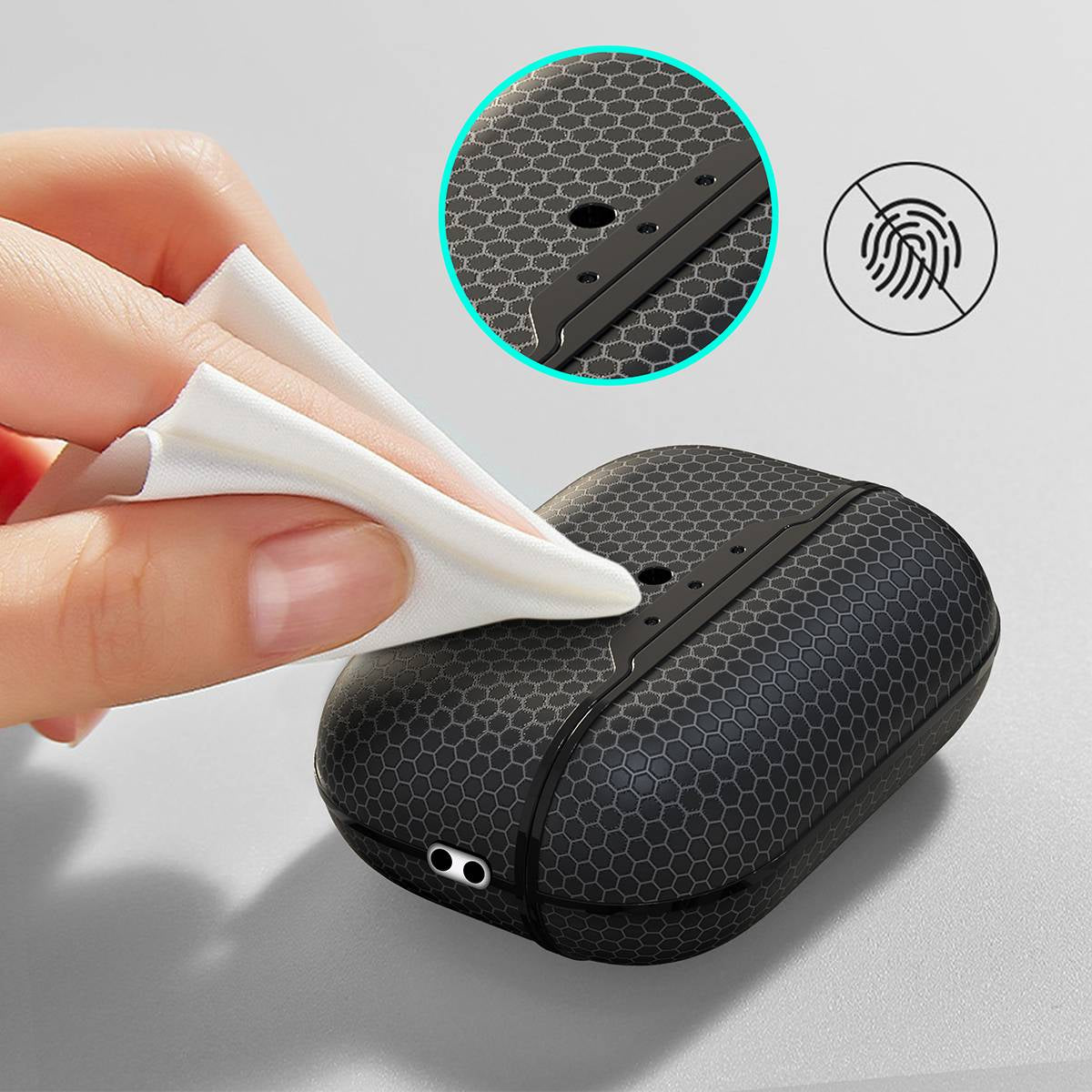 Apple Airpods Pro 2 Zore Airbag 31 Kılıf Koyu Yeşil