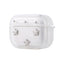 Apple Airpods Pro 2 Zore Airbag 44 Airbag Tasarımlı Simli Şeffaf Kutup Kılıf