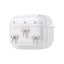 Apple Airpods Pro 2 Zore Airbag 44 Airbag Tasarımlı Simli Şeffaf Kutup Kılıf