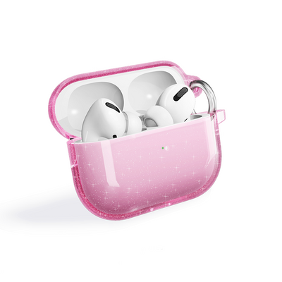 Apple Airpods Pro 2 Zore Allstar Airbag 32 Parlayan Simli Saydam Renkli Kılıf Şeffaf