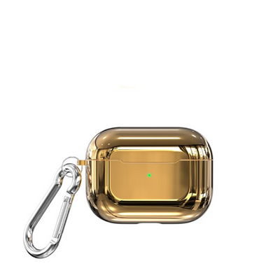 Apple Airpods Pro Kılıf Zore Airbag 06 Silikon Gold