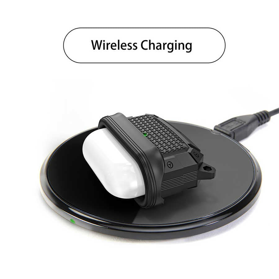 Apple Airpods Pro Kılıf Zore Airbag 10 Silikon Yeşil