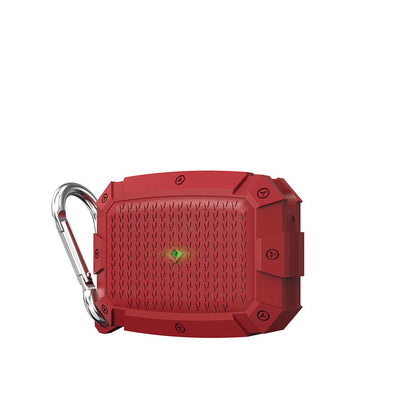 Apple Airpods Pro Kılıf Zore Airbag 10 Silikon Kırmızı