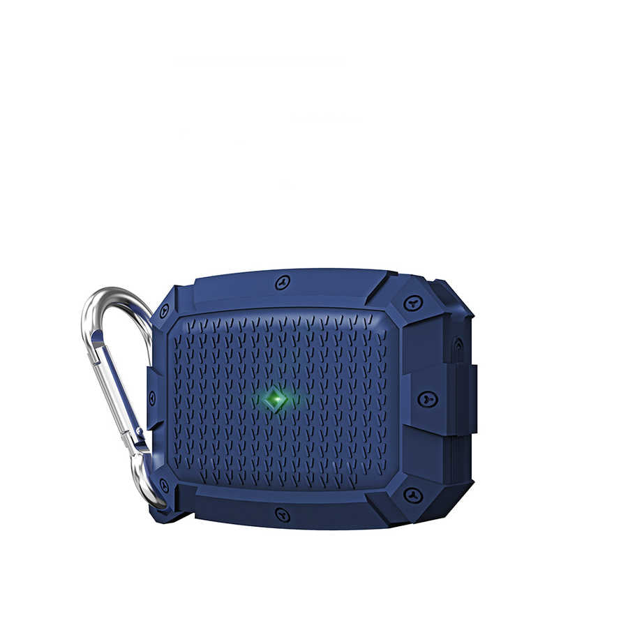 Apple Airpods Pro Kılıf Zore Airbag 10 Silikon Lacivert