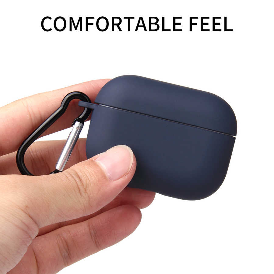 Apple Airpods Pro Kılıf Zore Airbag 11 Silikon Siyah