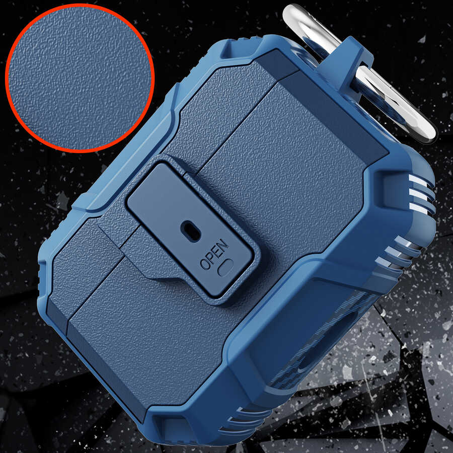 Apple Airpods Pro Kılıf Zore Airbag 27 Silikon Siyah