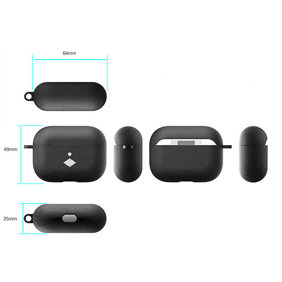Apple Airpods Pro Zore Airbag 19 Kılıf Siyah
