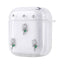 Apple Airpods Zore Airbag 44 Airbag Tasarımlı Simli Şeffaf Kutup Kılıf Lale