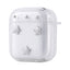 Apple Airpods Zore Airbag 44 Airbag Tasarımlı Simli Şeffaf Kutup Kılıf