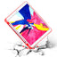 Apple iPad 10.2 2021 (9.Nesil) Kılıf Zore Tri Folding Kalem Bölmeli Standlı Kılıf Gri
