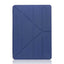 Apple iPad 10.2 2021 (9.Nesil) Kılıf Zore Tri Folding Standlı Kılıf Lacivert