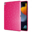 Apple iPad 10.2 (8th Generation) Glittery Shiny Zore Tablet Cotton Case Silver