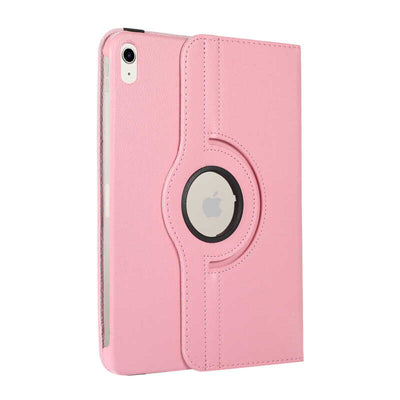 Apple iPad 10.9 2022 (10.Nesil) Zore Dönebilen Standlı Kılıf Pembe