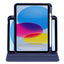 Apple iPad 10.9 2022 (10.Nesil) Kılıf Zore Termik Kalem Bölmeli Dönebilen Standlı Kılıf Lacivert
