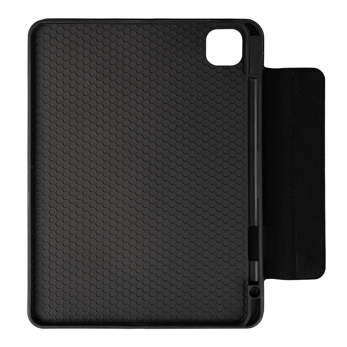 Apple iPad 10.9 2022 (10.Nesil) Zore Border Keyboard Bluetooh Bağlantılı Standlı Klavyeli Tablet Kılıfı Siyah