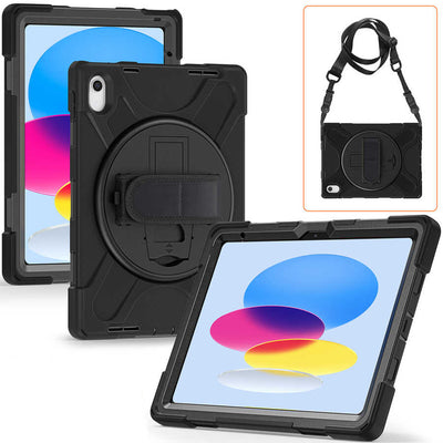 Apple iPad 11.Nesil 2025 Zore Defender Tablet Silikon Siyah