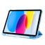 Apple iPad 11.Nesil 2025 Zore Smart Cover Kalem Bölmeli Standlı 1-1 Kılıf Lacivert
