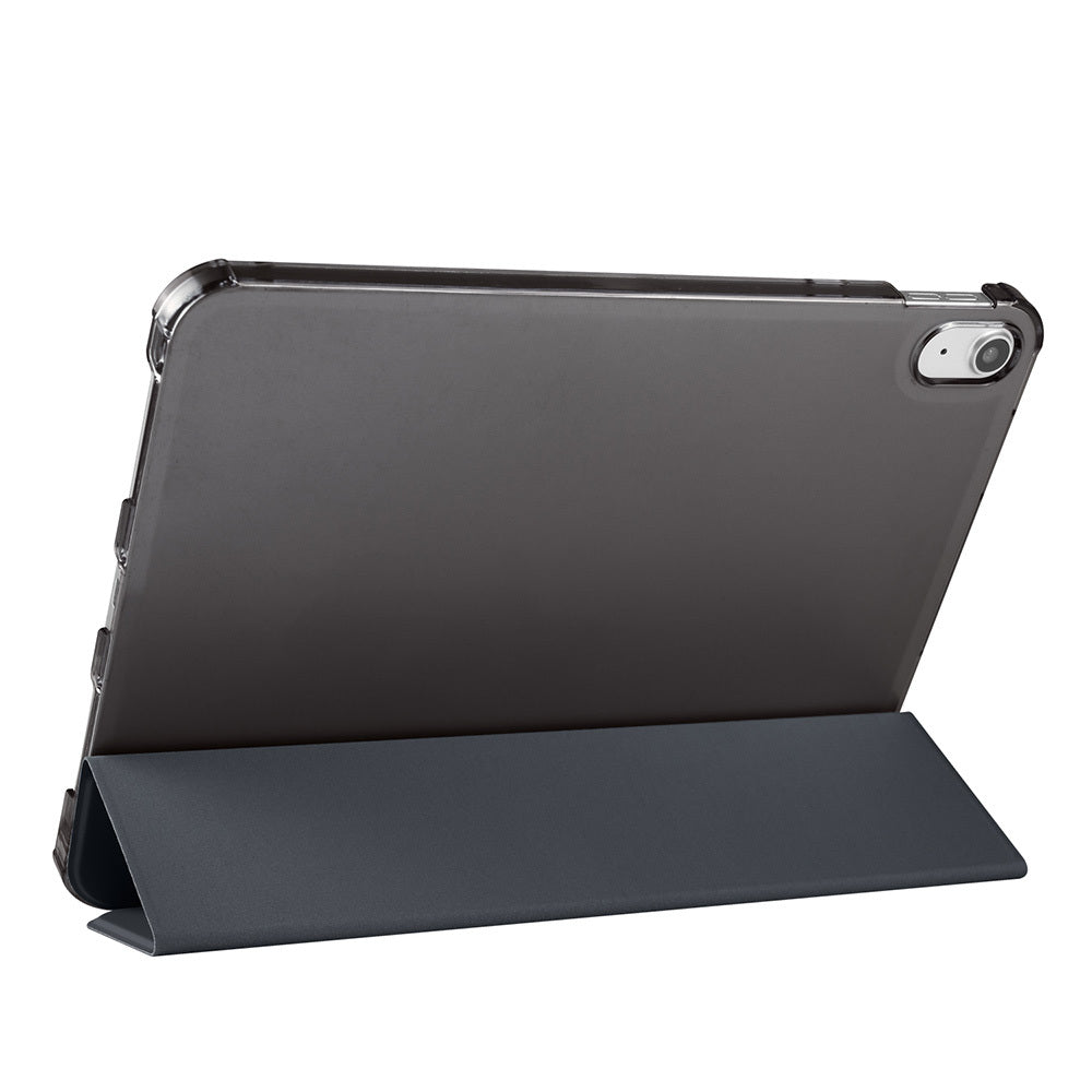 Apple iPad 11.Nesil 2025 Zore Smart Cover Kalem Bölmeli Standlı 1-1 Kılıf Mor