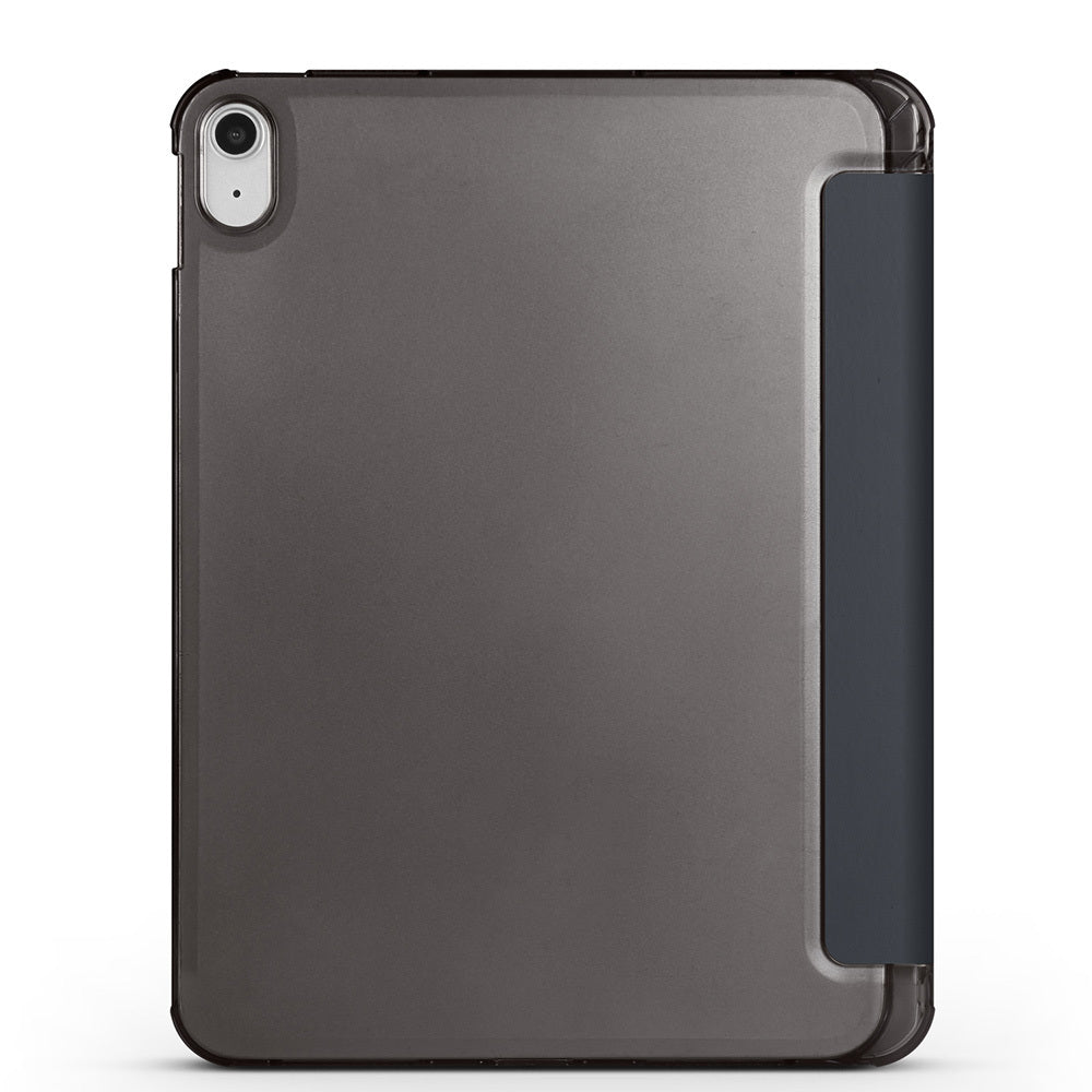 Apple iPad 11.Nesil 2025 Zore Smart Cover Kalem Bölmeli Standlı 1-1 Kılıf Gold