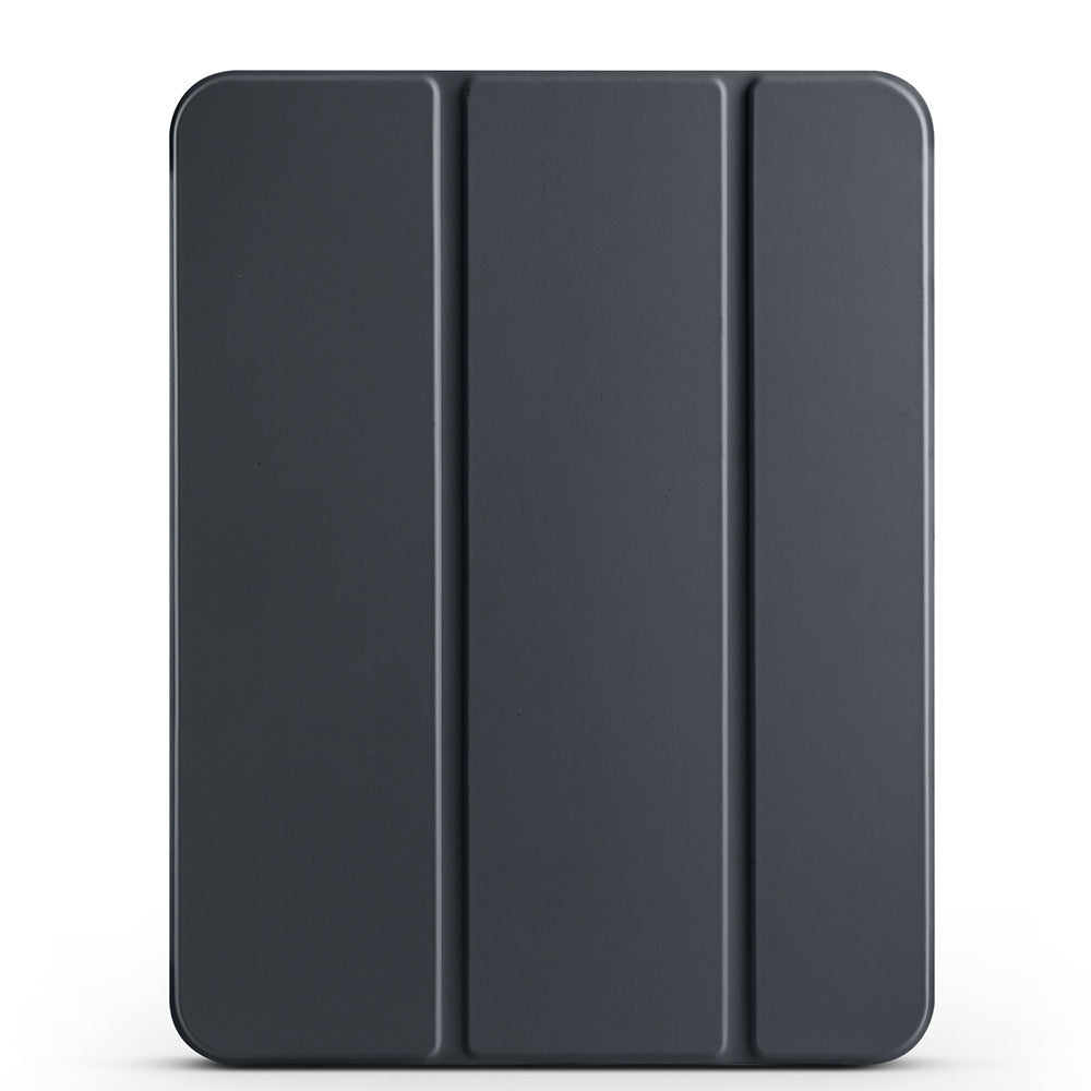 Apple iPad 11.Nesil 2025 Zore Smart Cover Kalem Bölmeli Standlı 1-1 Kılıf Gold