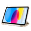 Apple iPad 11.Nesil 2025 Zore Smart Cover Kalem Bölmeli Standlı 1-1 Kılıf Mor