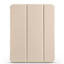 Apple iPad 11.Nesil 2025 Zore Smart Cover Kalem Bölmeli Standlı 1-1 Kılıf Gold