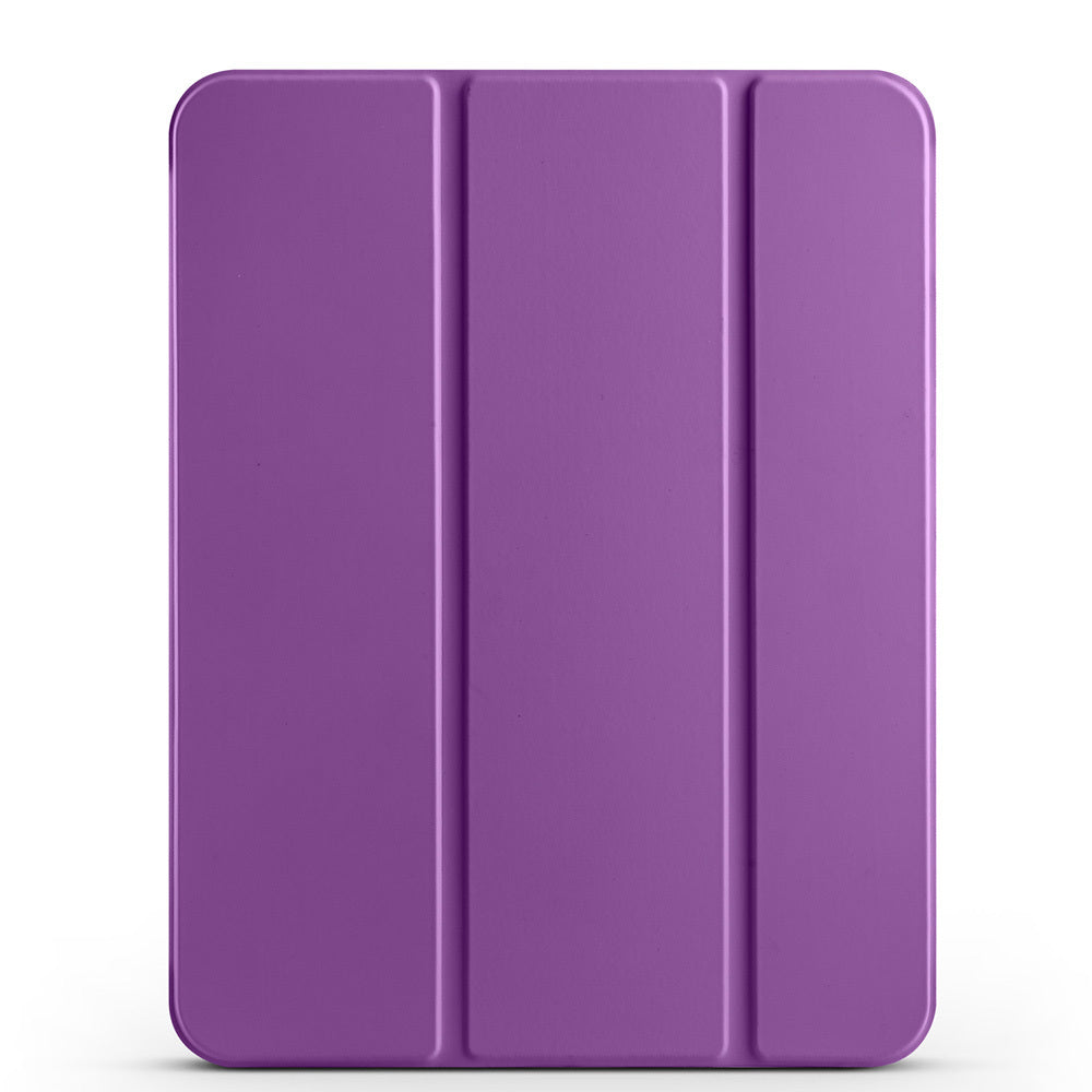 Apple iPad 11.Nesil 2025 Zore Smart Cover Kalem Bölmeli Standlı 1-1 Kılıf Mor