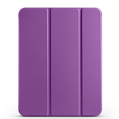 Apple iPad 11.Nesil 2025 Zore Smart Cover Kalem Bölmeli Standlı 1-1 Kılıf Mor