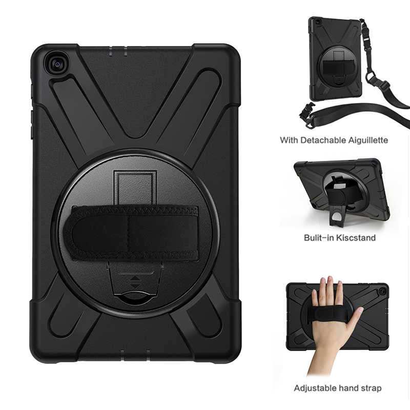 Apple iPad 2 3 4 Kılıf Zore Defender Tablet Silikon Siyah