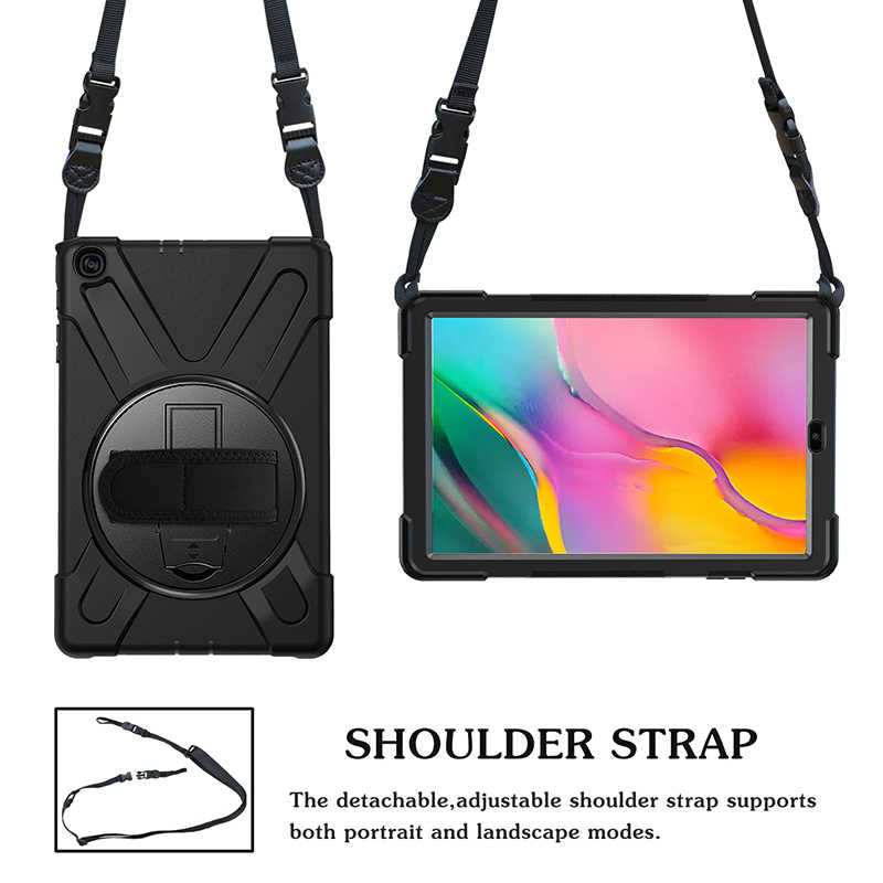 Apple iPad 2 3 4 Kılıf Zore Defender Tablet Silikon Siyah