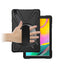 Apple iPad 2 3 4 Kılıf Zore Defender Tablet Silikon Siyah