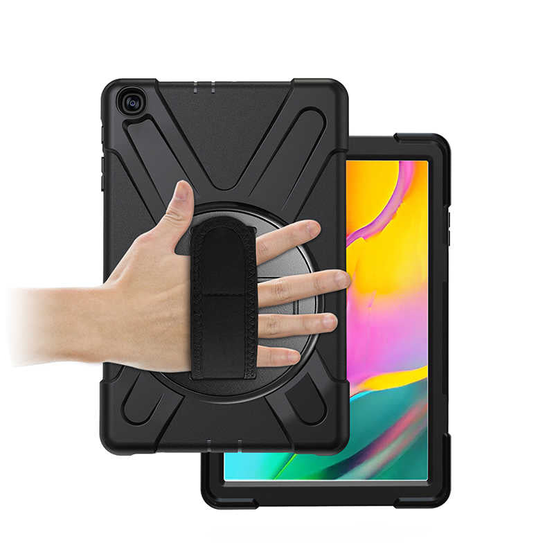 Apple iPad 2 3 4 Kılıf Zore Defender Tablet Silikon Siyah
