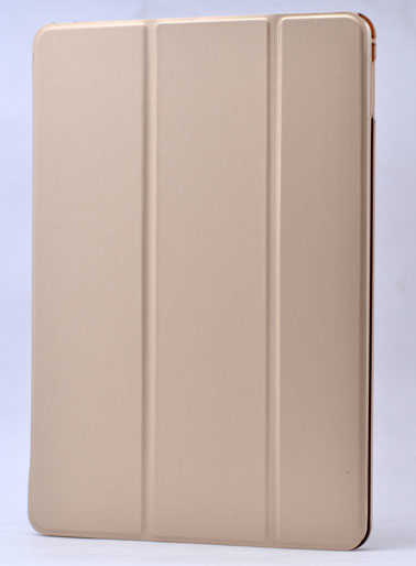 Apple iPad 2 3 4 Zore Smart Cover Standlı 1-1 Kılıf Gold
