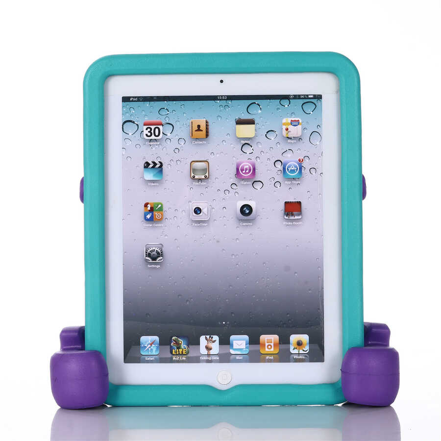 Apple iPad 2 3 4 Zore Eva Boxer Tablet Silikon Mavi