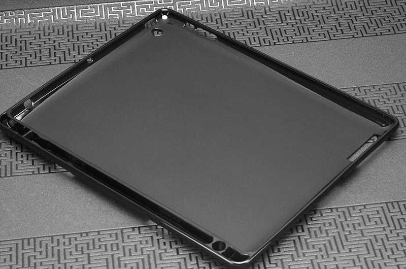 Apple iPad 2 3 4 Zore Kalemli Tablet Silikon Siyah