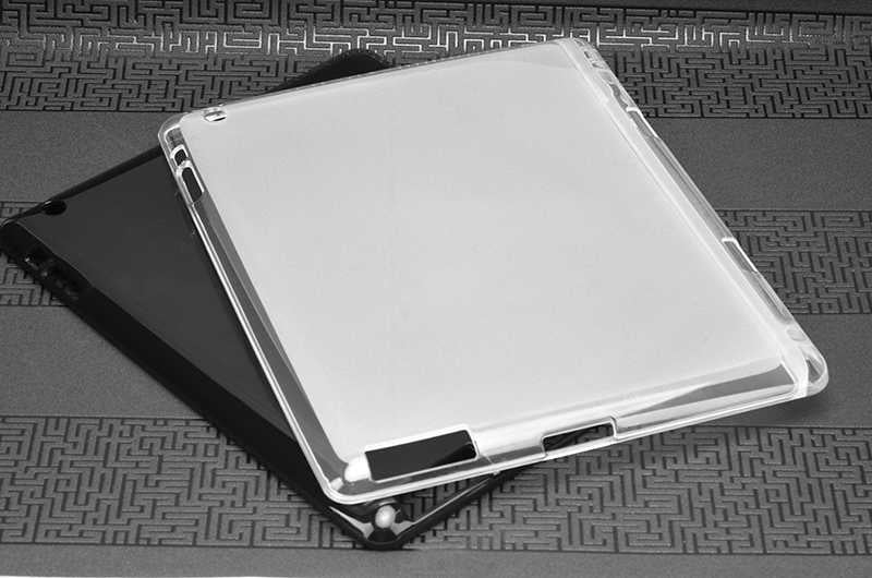 Apple iPad 2 3 4 Zore Kalemli Tablet Silikon Renksiz