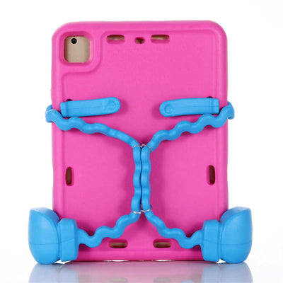 Apple iPad 5 Air Zore Eva Boxer Tablet Silikon Pembe Koyu