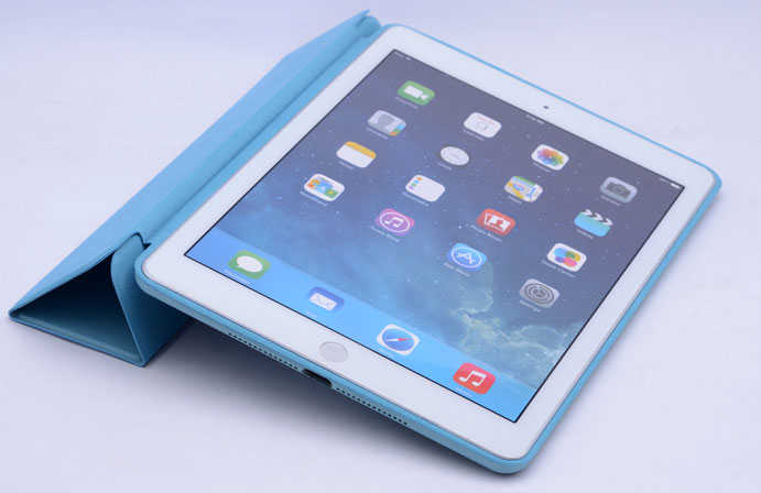Apple iPad 5 Air Zore Orjinal Standlı Kılıf Kırmızı