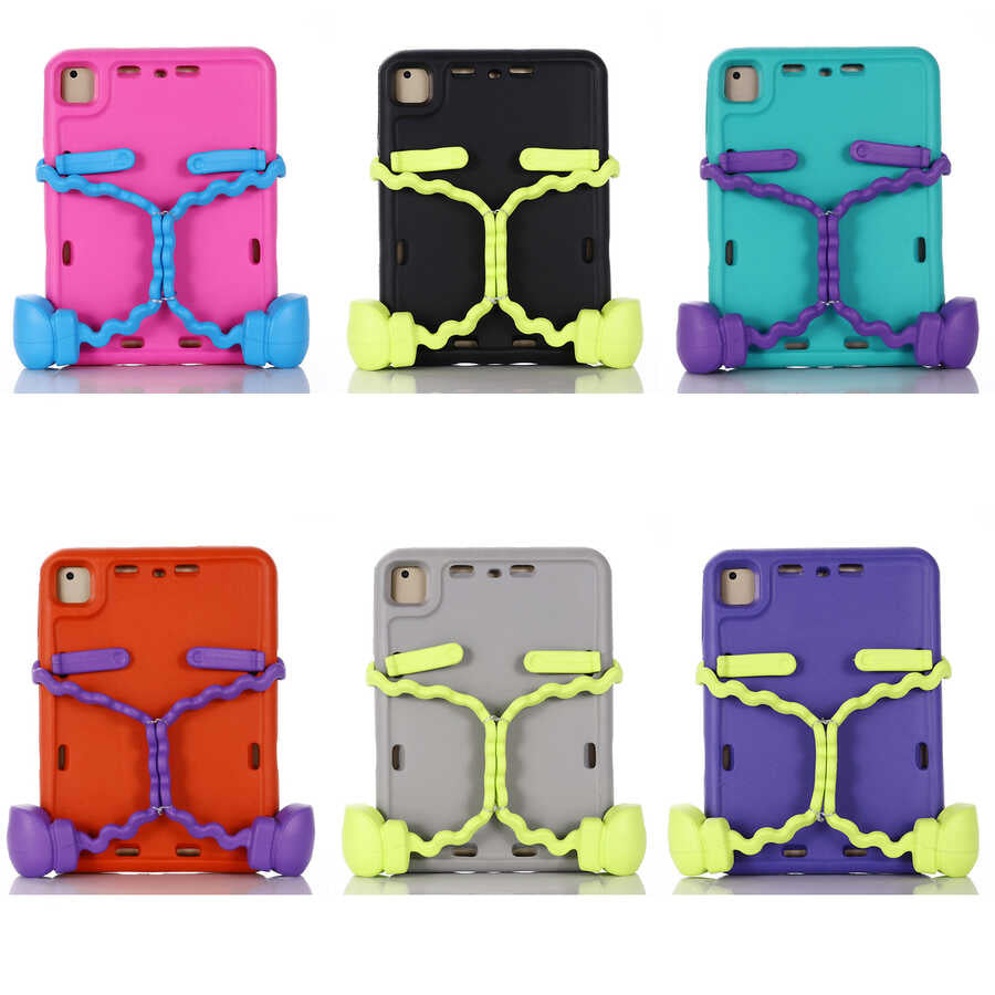 Apple iPad 6 Air 2 Zore Eva Boxer Tablet Silikon Gri