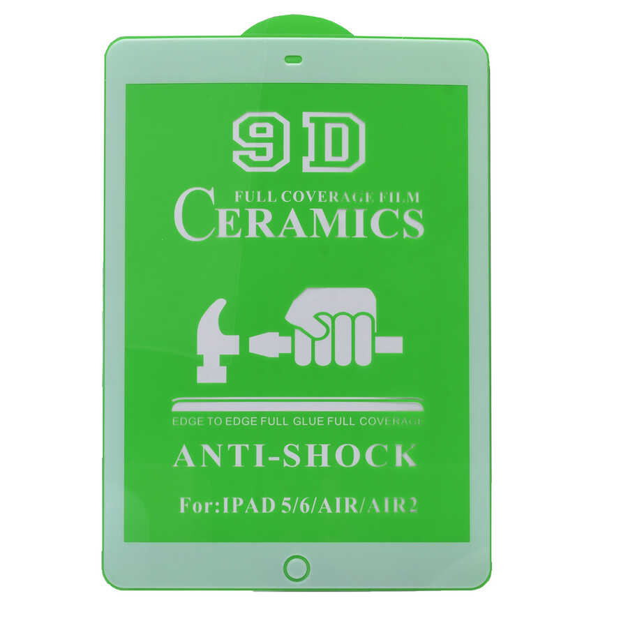 Apple iPad 9.7 2017 (5.Nesil) Zore Tablet Seramik Ekran Koruyucu Beyaz