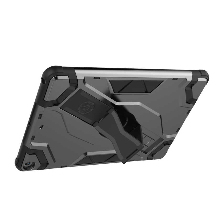 Apple iPad 9.7 2018 (6.Nesil) Zore Defens Tablet Silikon Siyah