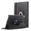 Apple iPad 9.7 2018 (6.Nesil) Zore Dönebilen Standlı Kılıf Siyah