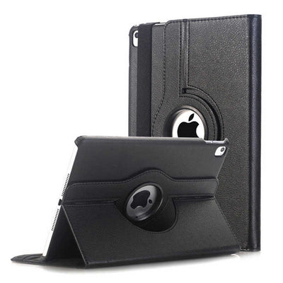 Apple iPad 9.7 2018 (6.Nesil) Zore Dönebilen Standlı Kılıf Siyah
