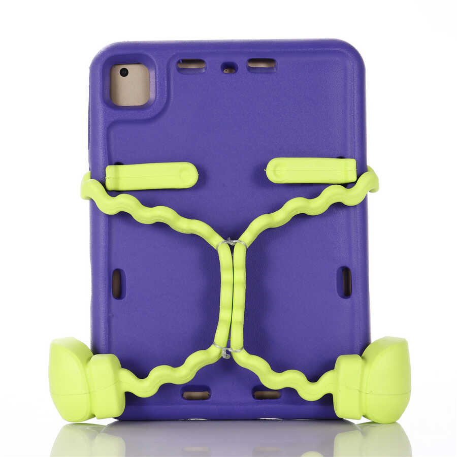 Apple iPad 9.7 2018 (6.Nesil) Zore Eva Boxer Tablet Silikon Kırmızı