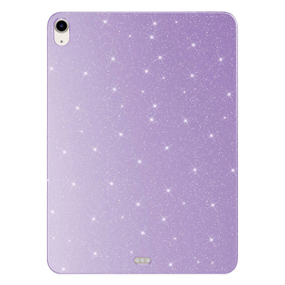 Apple iPad Air 10.9 2020 (4 Nesil) Simli Parlak Görünümlü Zore Tablet Koton Kılıf Lila